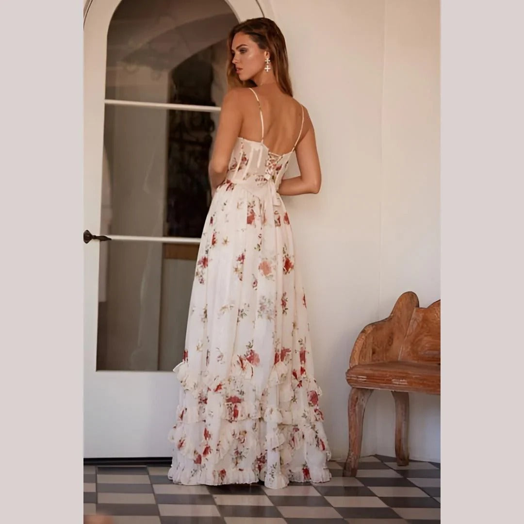 Floral Print Midi Dress