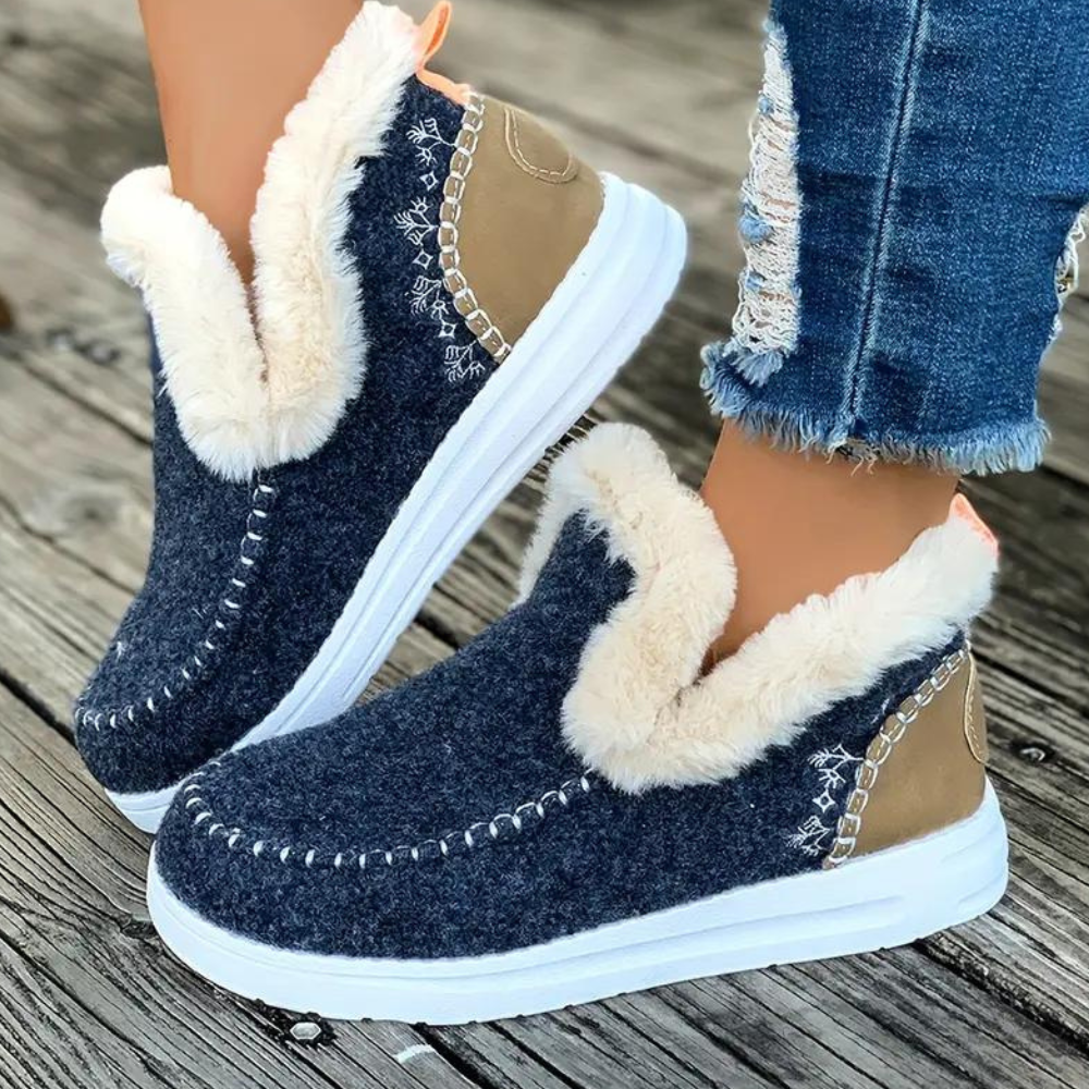 Calliope - Women's Plush Orthopedic Winter Boots for Maximum Comfort